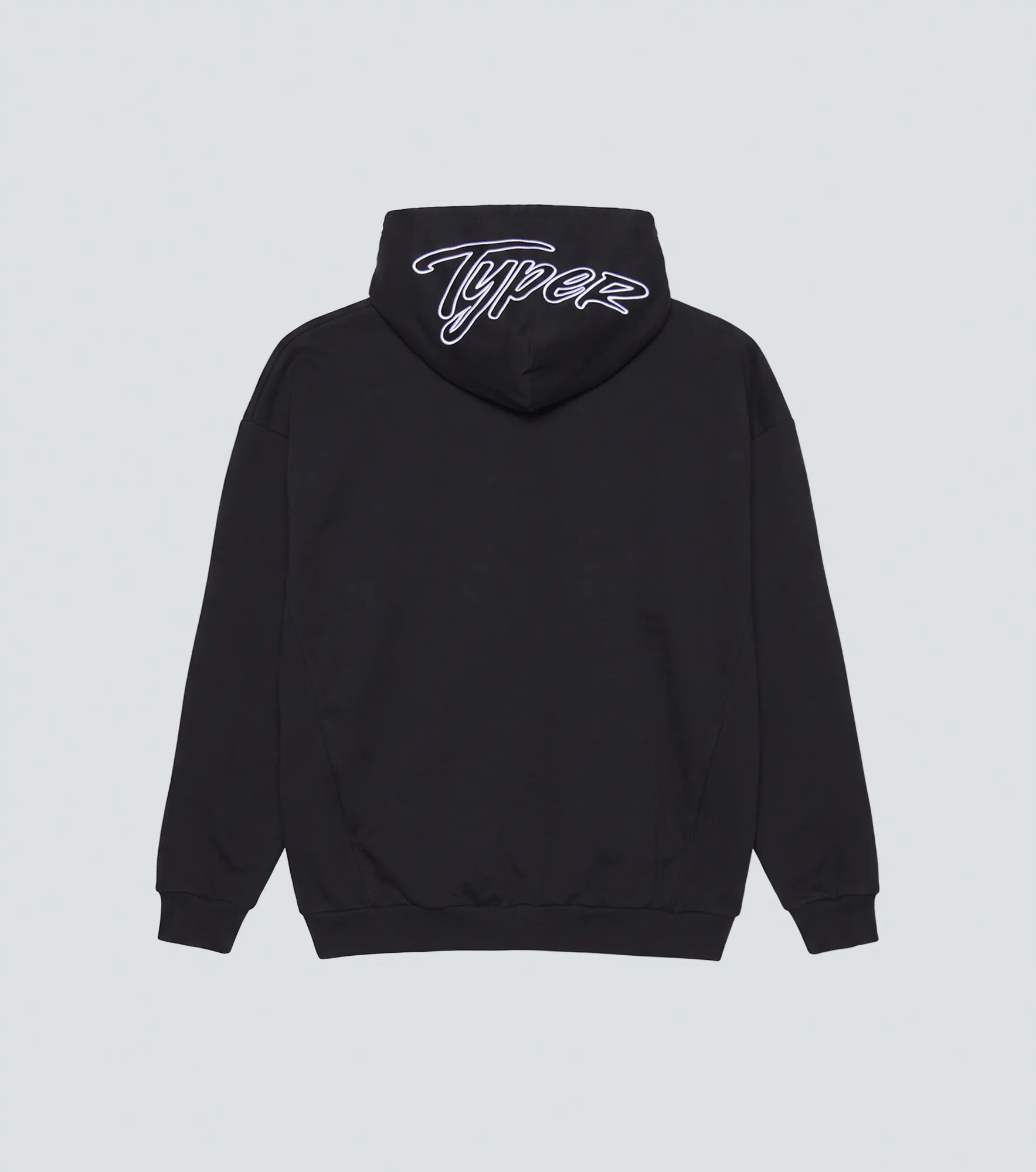 Jym Hoodie Oversize Con Estampado Typer 838630 NG