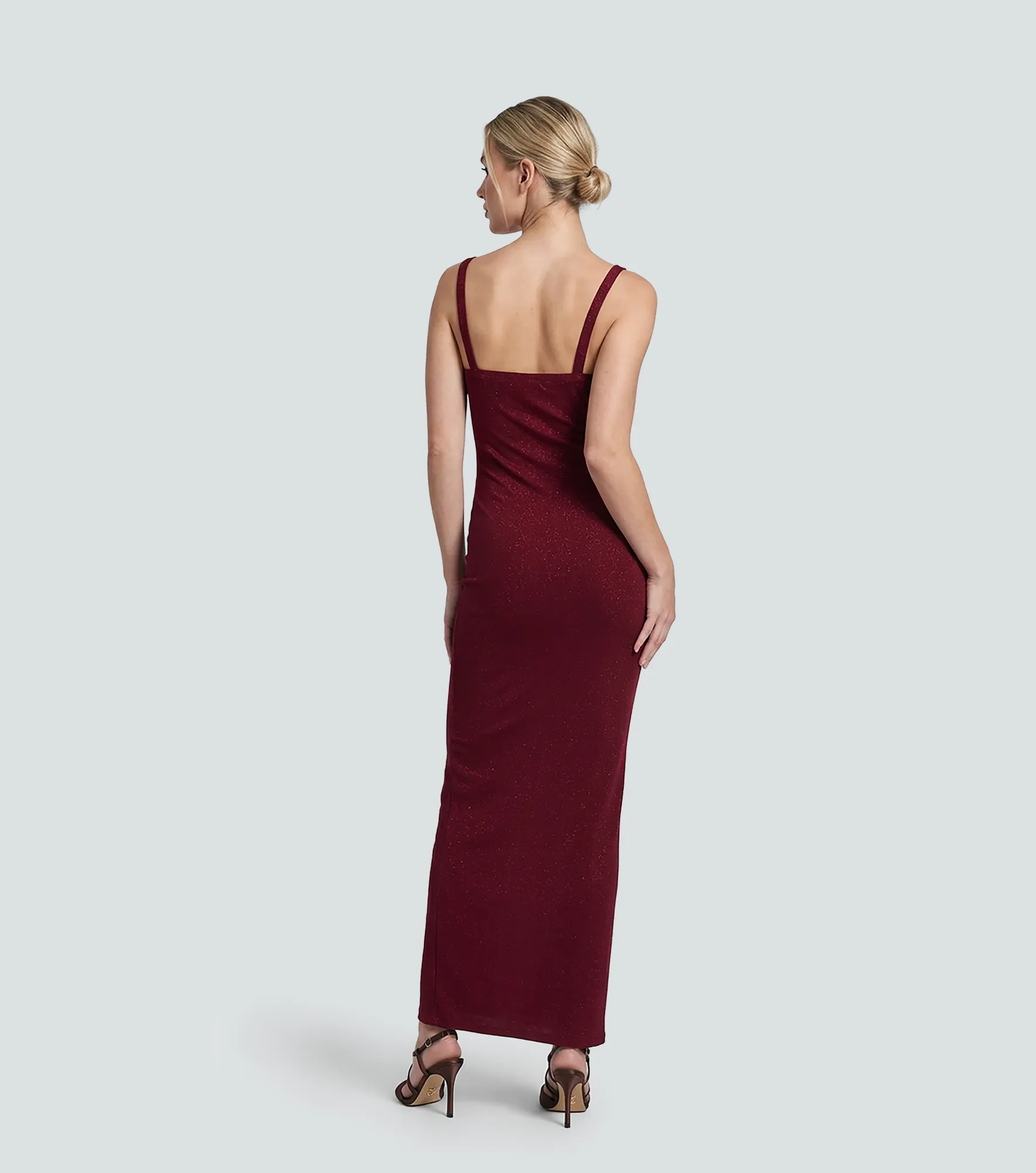 Vestido Tejido Para Mujer Con Lurex De Tiras Melissa Derek 839041 VT