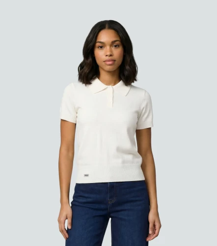 Abby Blusa Tejida Con Cuello UnserBL