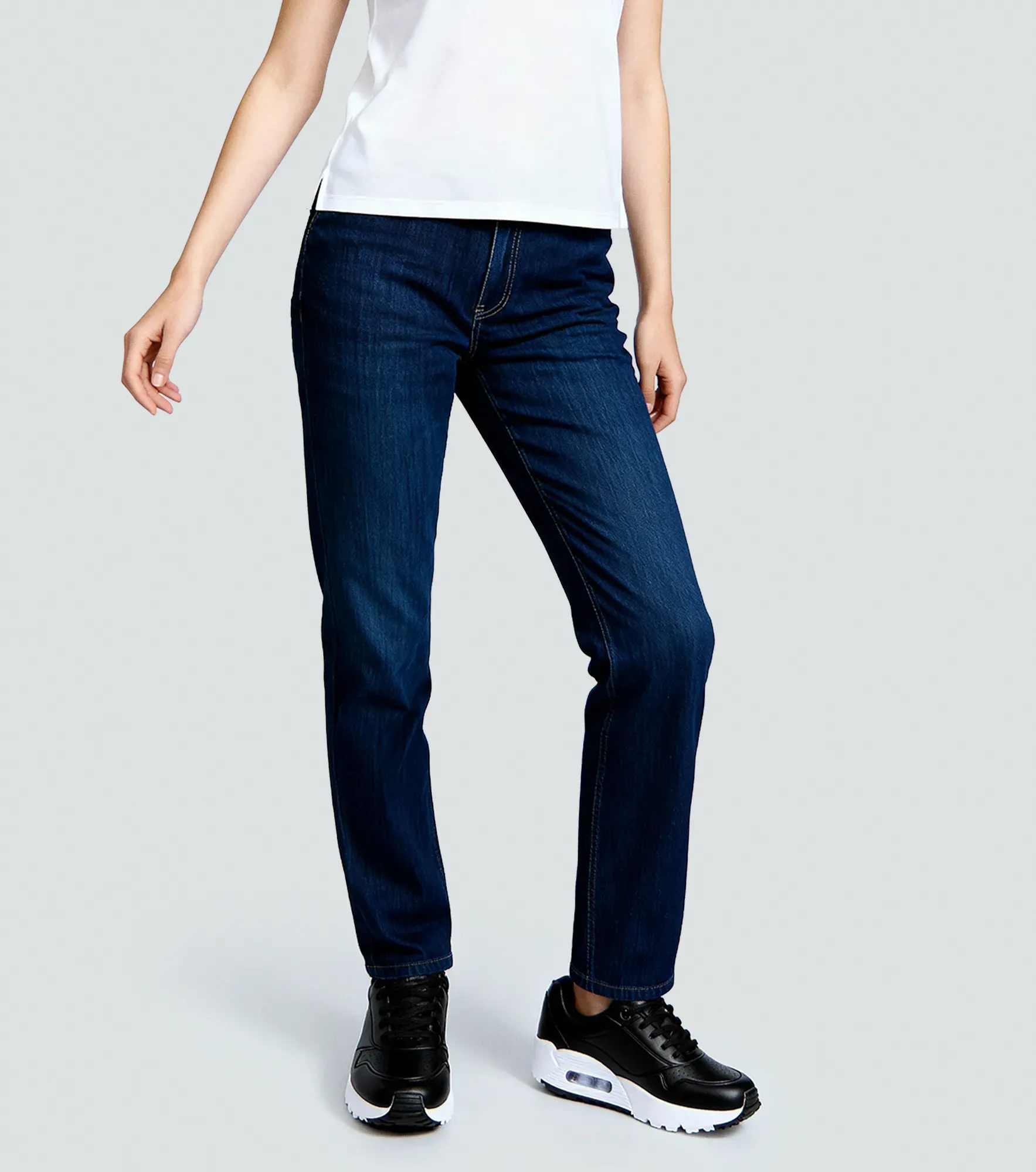 Allegra Jean Straight Femenino Gas 836735 AZ
