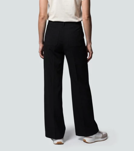 Antonella Pantalon Unicolor Con Detalles UnserNG