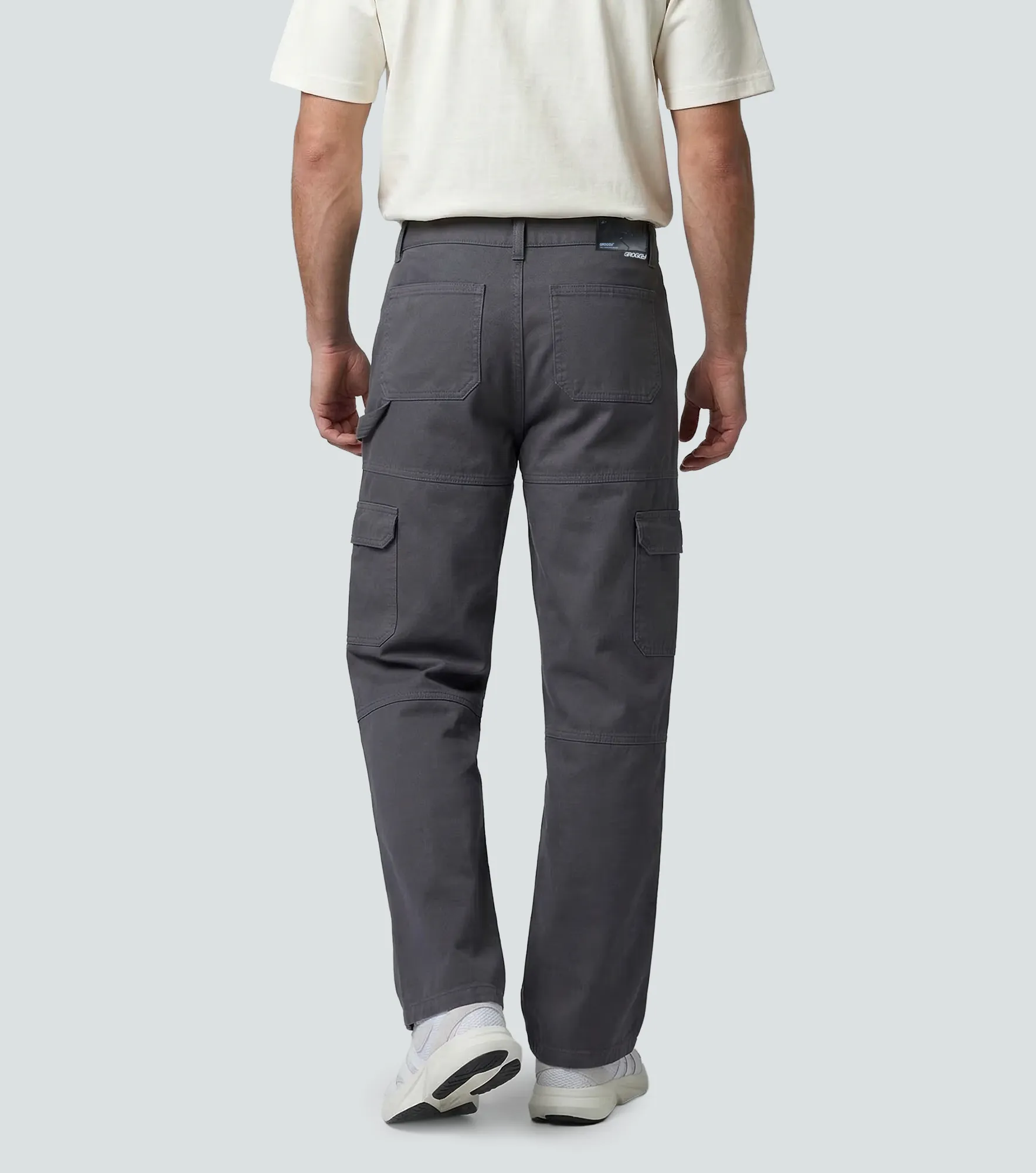 Arlo Pantalon Loose Cargo Masculino Groggy 836496 GM