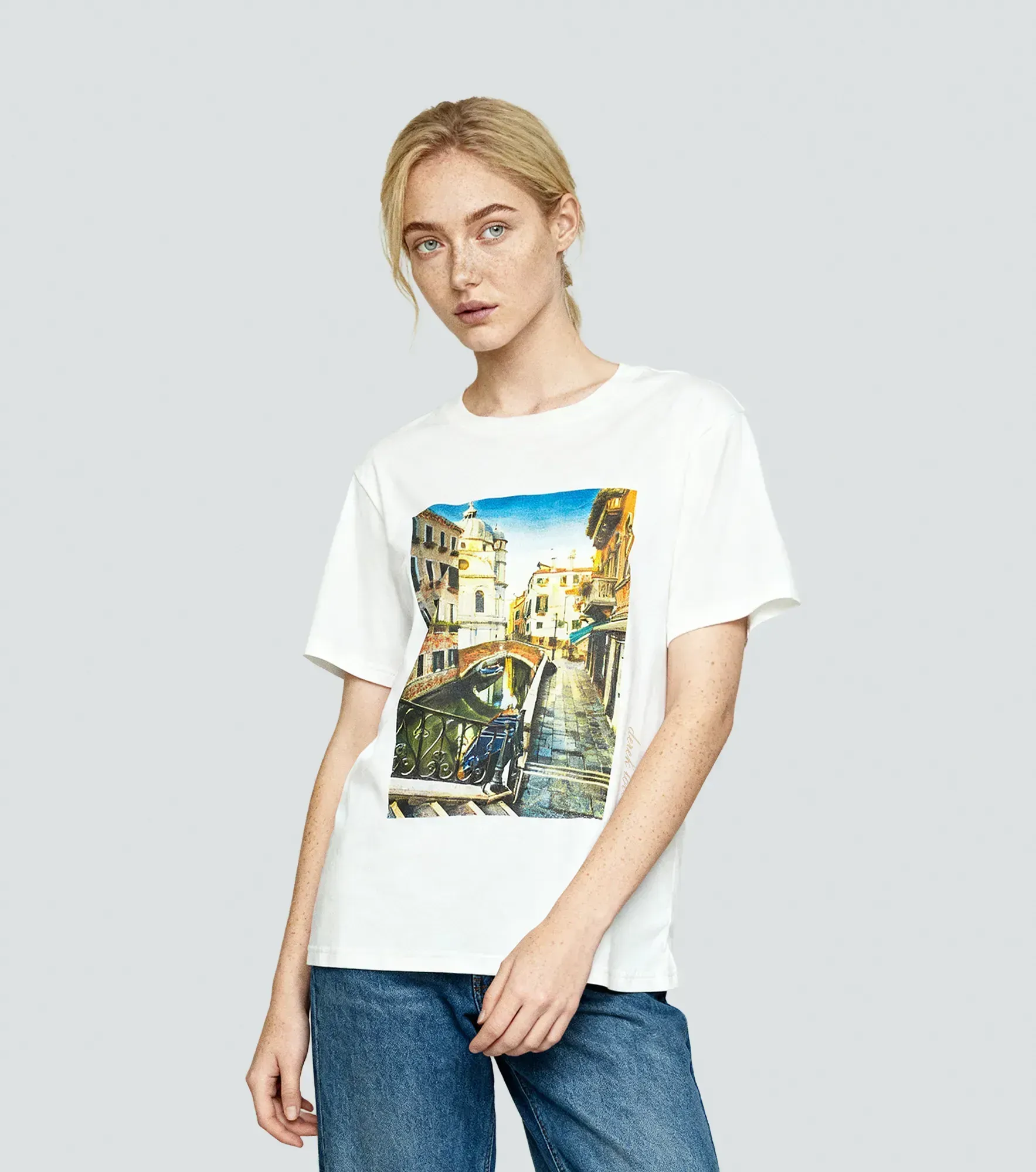 Camiseta Para Mujer Chiara Derek Lovely 835782 AR