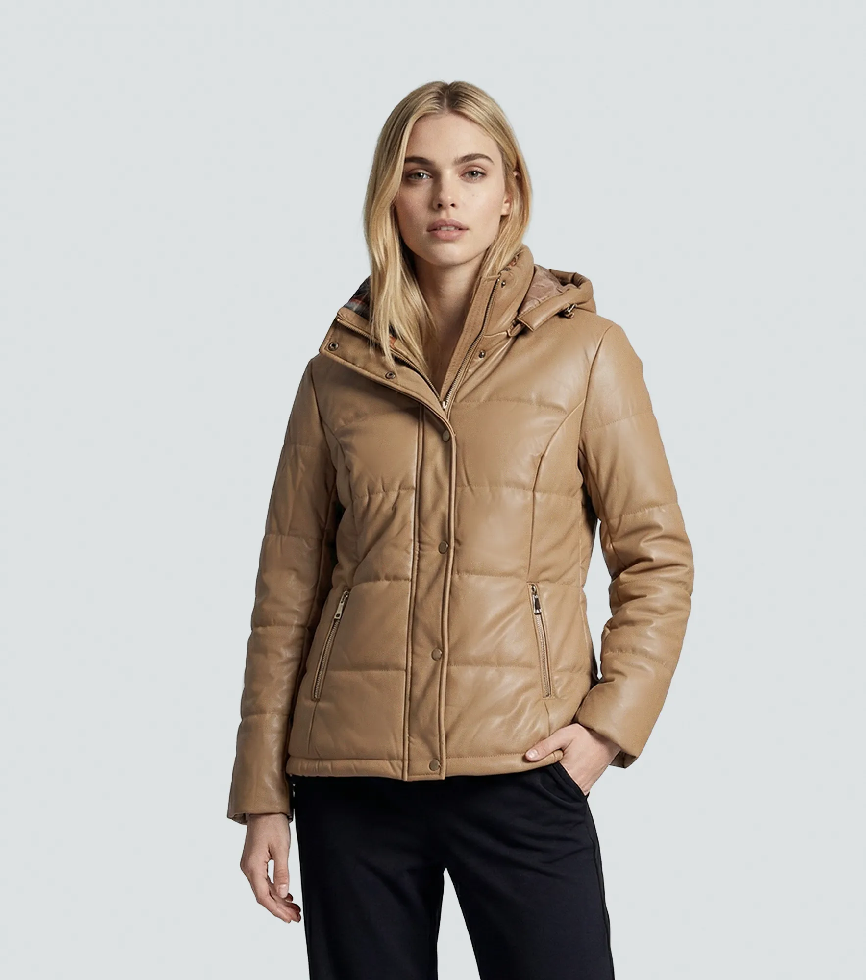 Chaqueta Para Mujer En Polipiel DerekCM