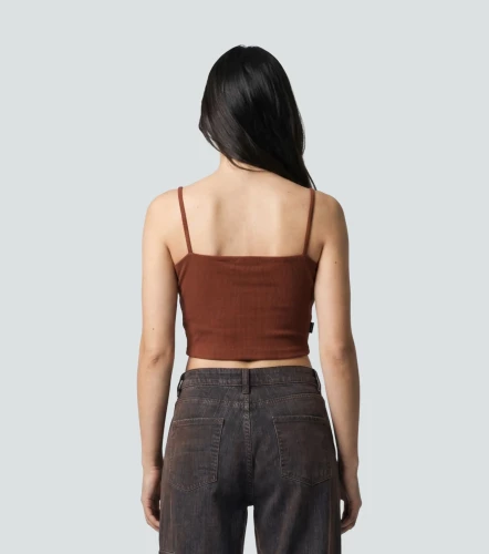 Emily Crop Top Para Mujer TyperTR