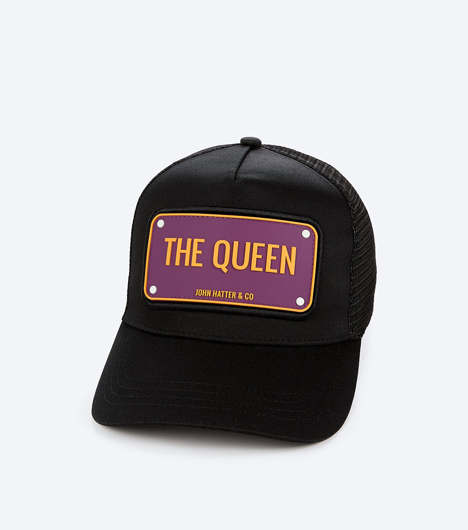 Gorra Jhon Hatter The Queen Black Rubber 128687 NG