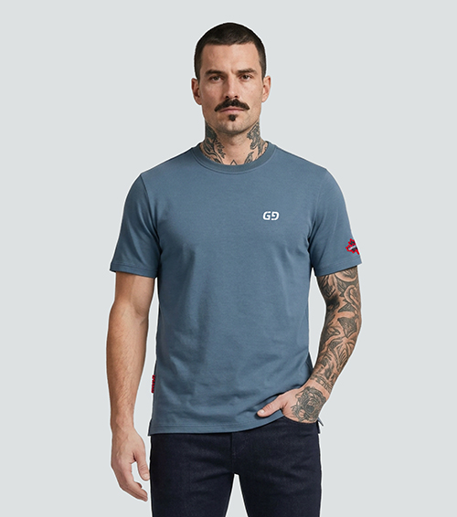 Mark T Shirt Slim Masculina Groggy 835224 GR