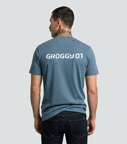 Mark T Shirt Slim Masculina Groggy 835224 GR