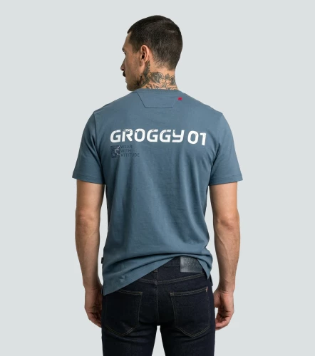 Mark T Shirt Slim Masculina GroggyGR