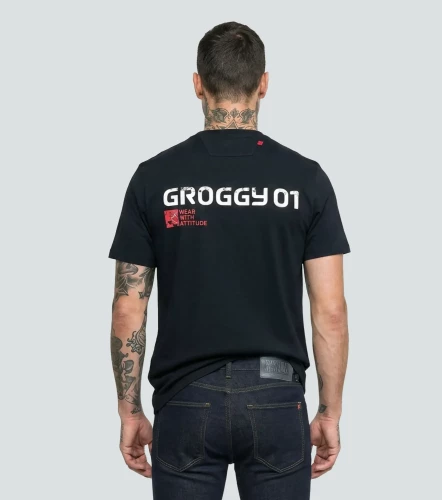 Mark T Shirt Slim Masculina GroggyNG