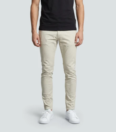 Navy Pantalon Chino Skinny Masculino GasAR