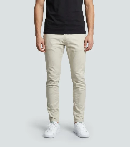 Navy Pantalon Chino Skinny Masculino GasAR