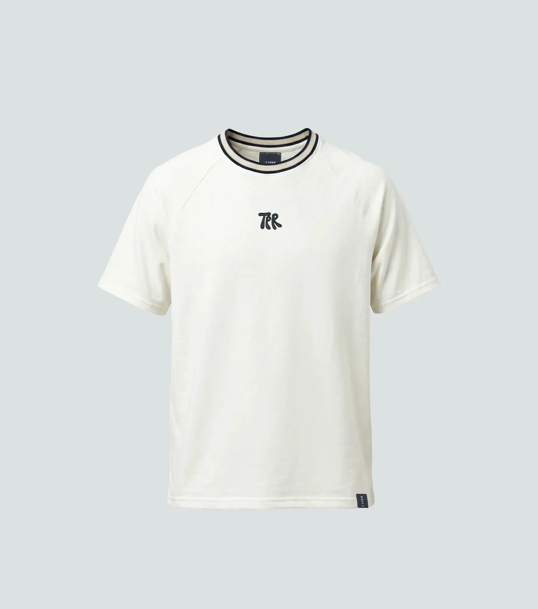 Niall T Shirt Oversise Bordada Con Cuello Tejido Typer 834080 AR