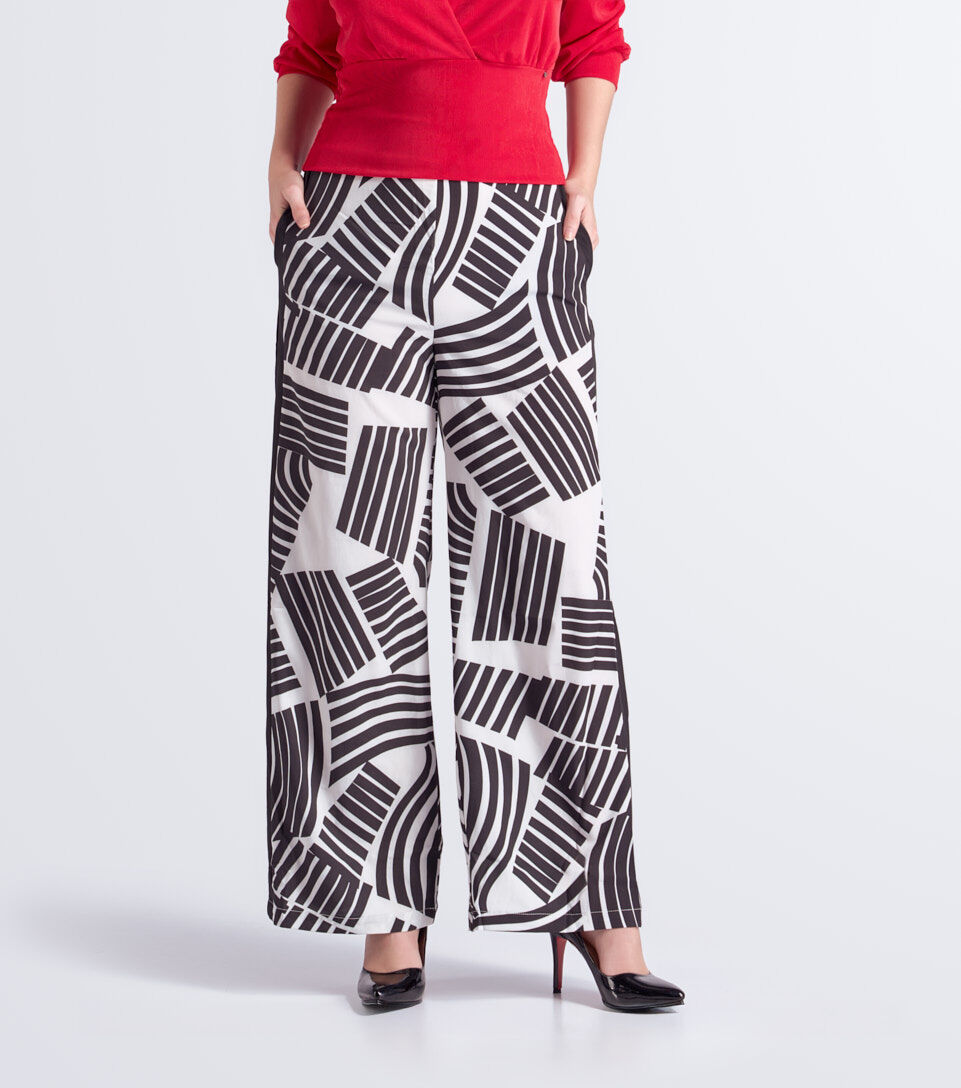 Pantalon Para Mujer Estampado Bota Flare Derek 834992 NG