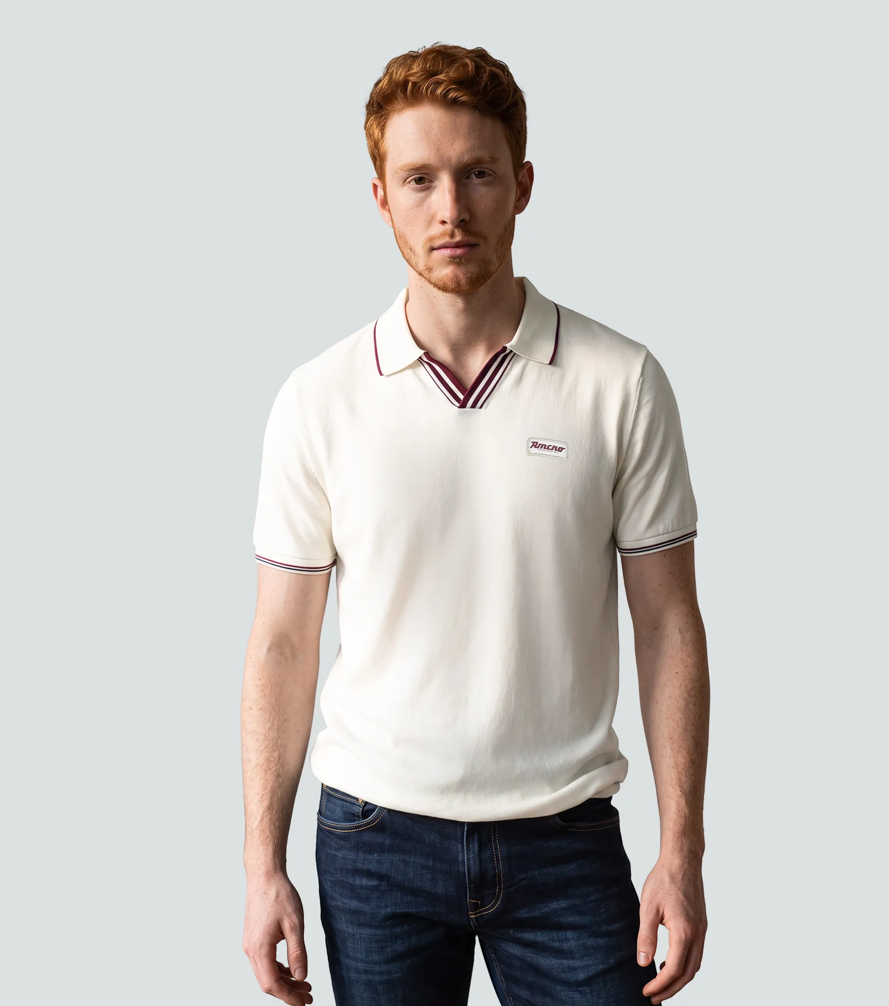 Polo Americanino Mc Slim Cuello Moda 134559 CR