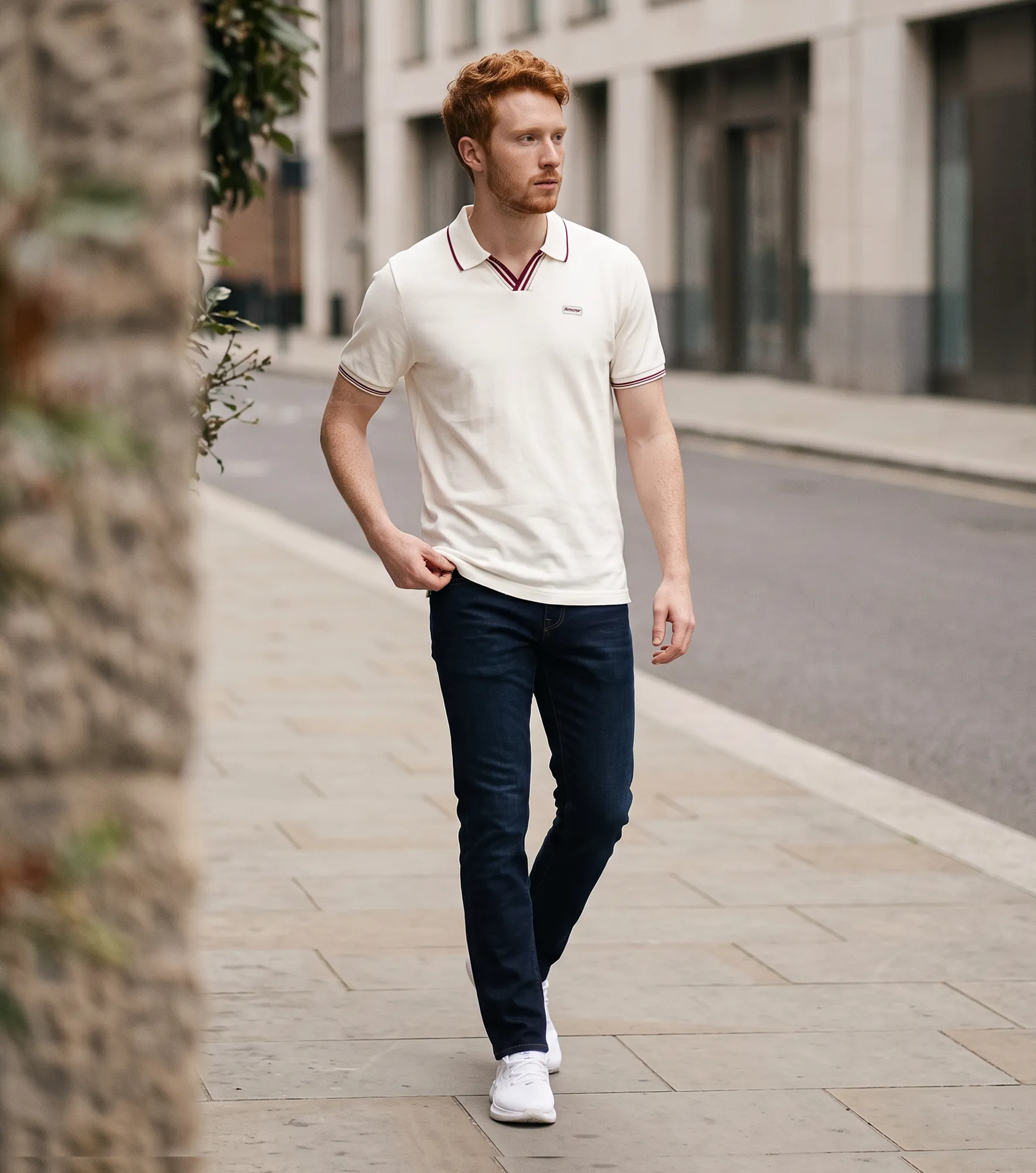 Polo Americanino Mc Slim Cuello Moda 134559 CR