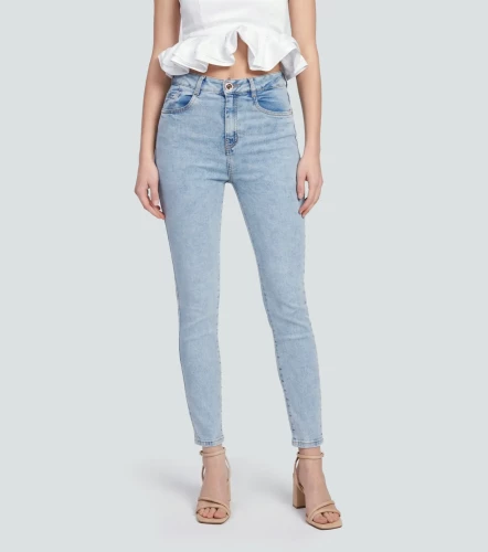 Praga Jean Skinny Para Mujer Bella DerekAZ