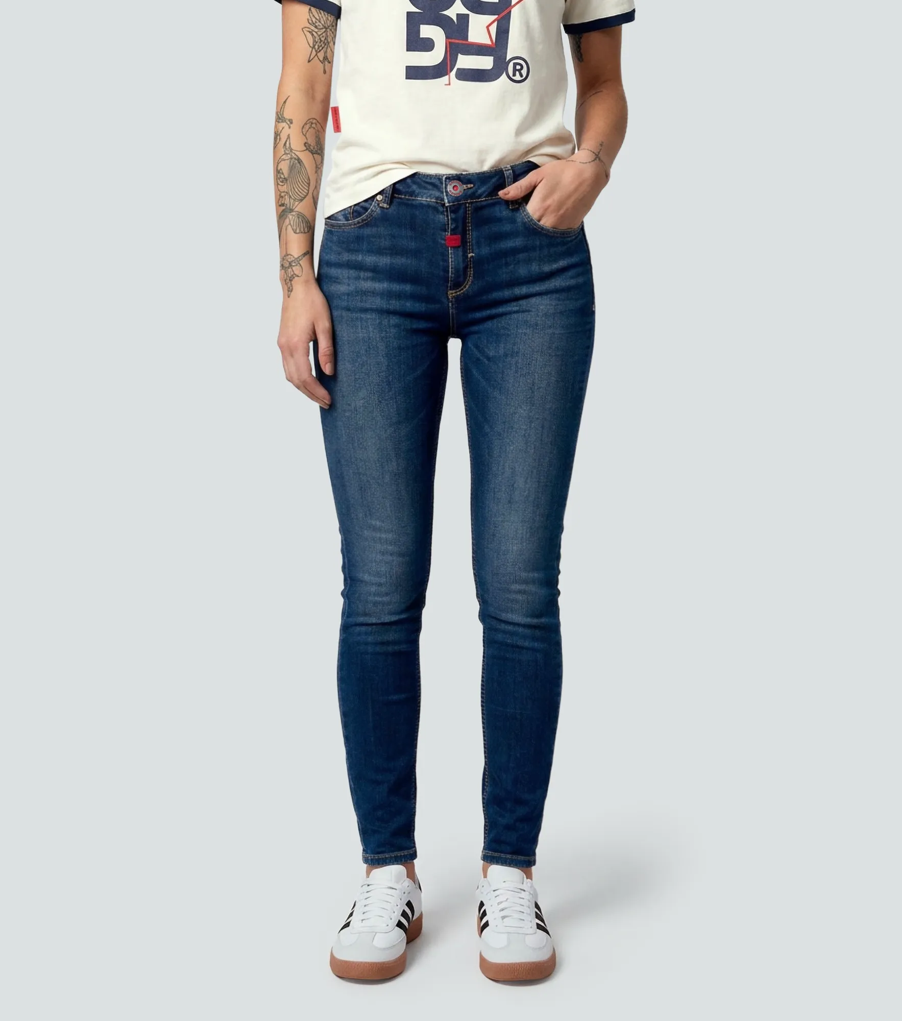 Quinn Jean Skinny Femenino GroggyAD