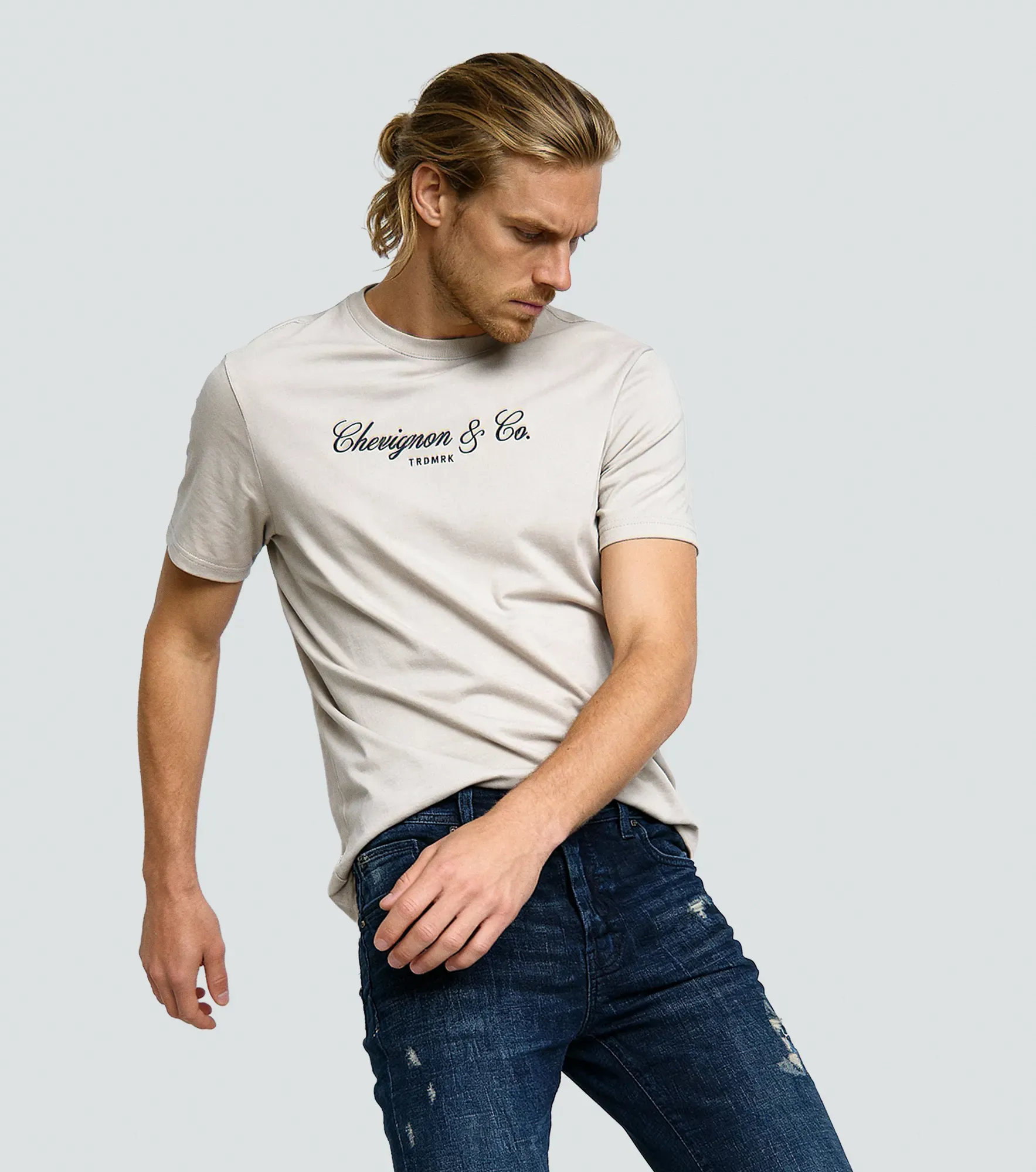 Camiseta Chevignon Trdmrk Graphic T Shirt 132181 GR