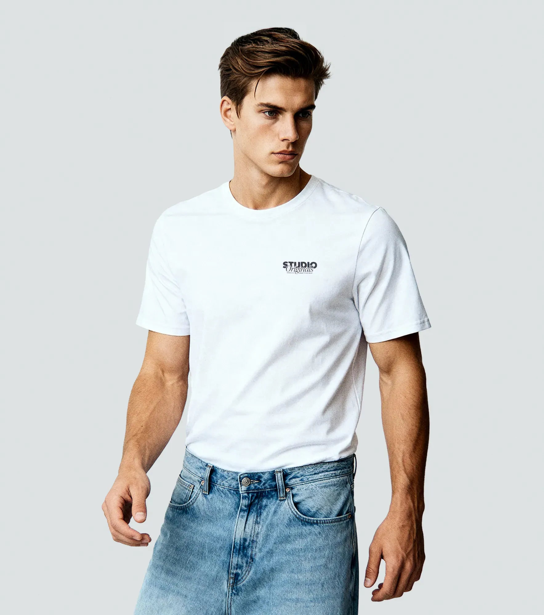 Camiseta Jack And Jones Jorvesterbro Back Tee Ss Crew Neck 132493 BL