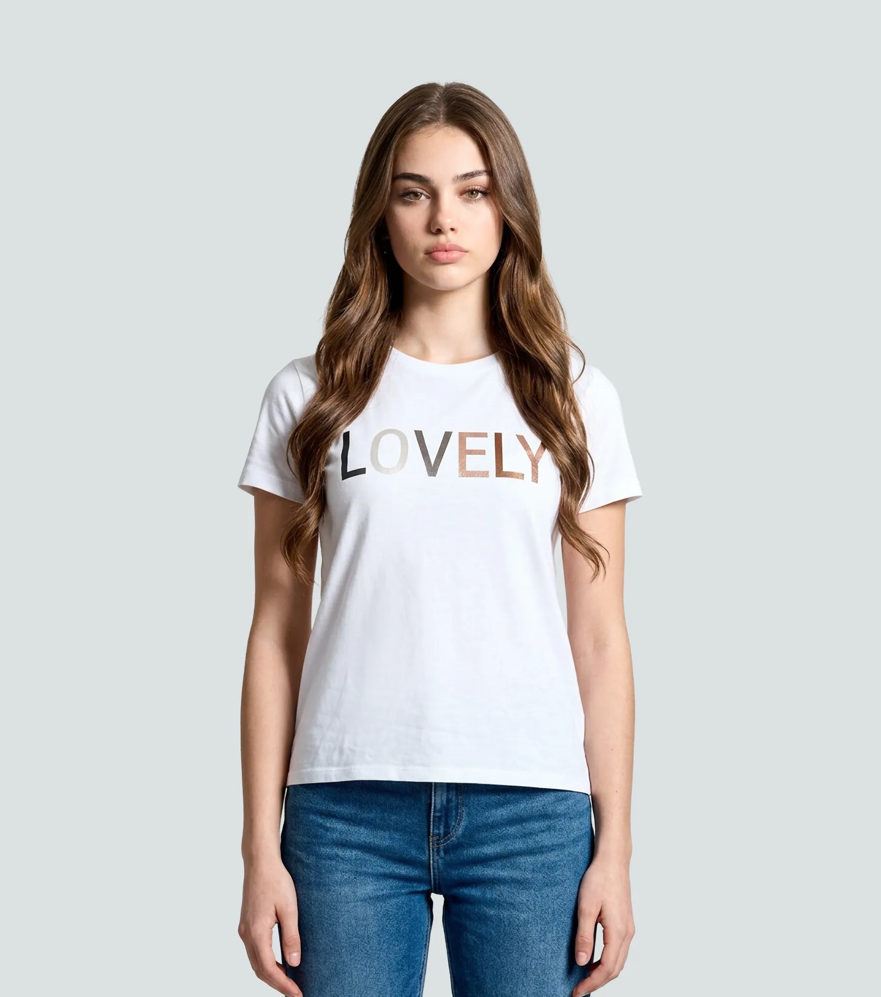 Camiseta Para Mujer Con Bordado Derek LovelyCF