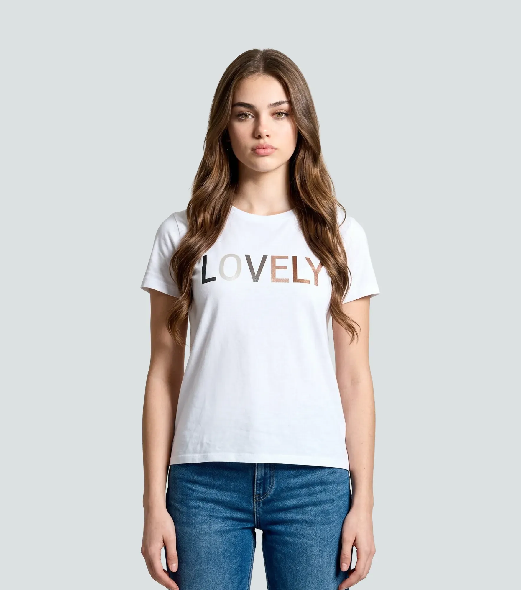 Camiseta Para Mujer Con Bordado Derek LovelyCF