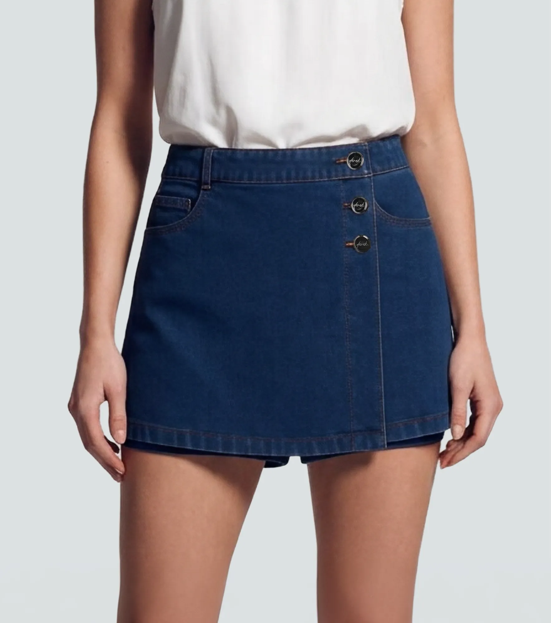 Falda Short Para Mujer Ashanty Derek 836069 AZ