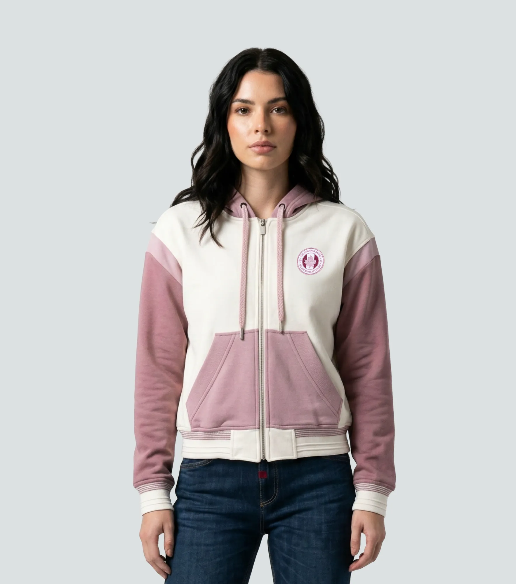 Mai Buzo Hoodie Con Cremallera Femenino GroggyCU