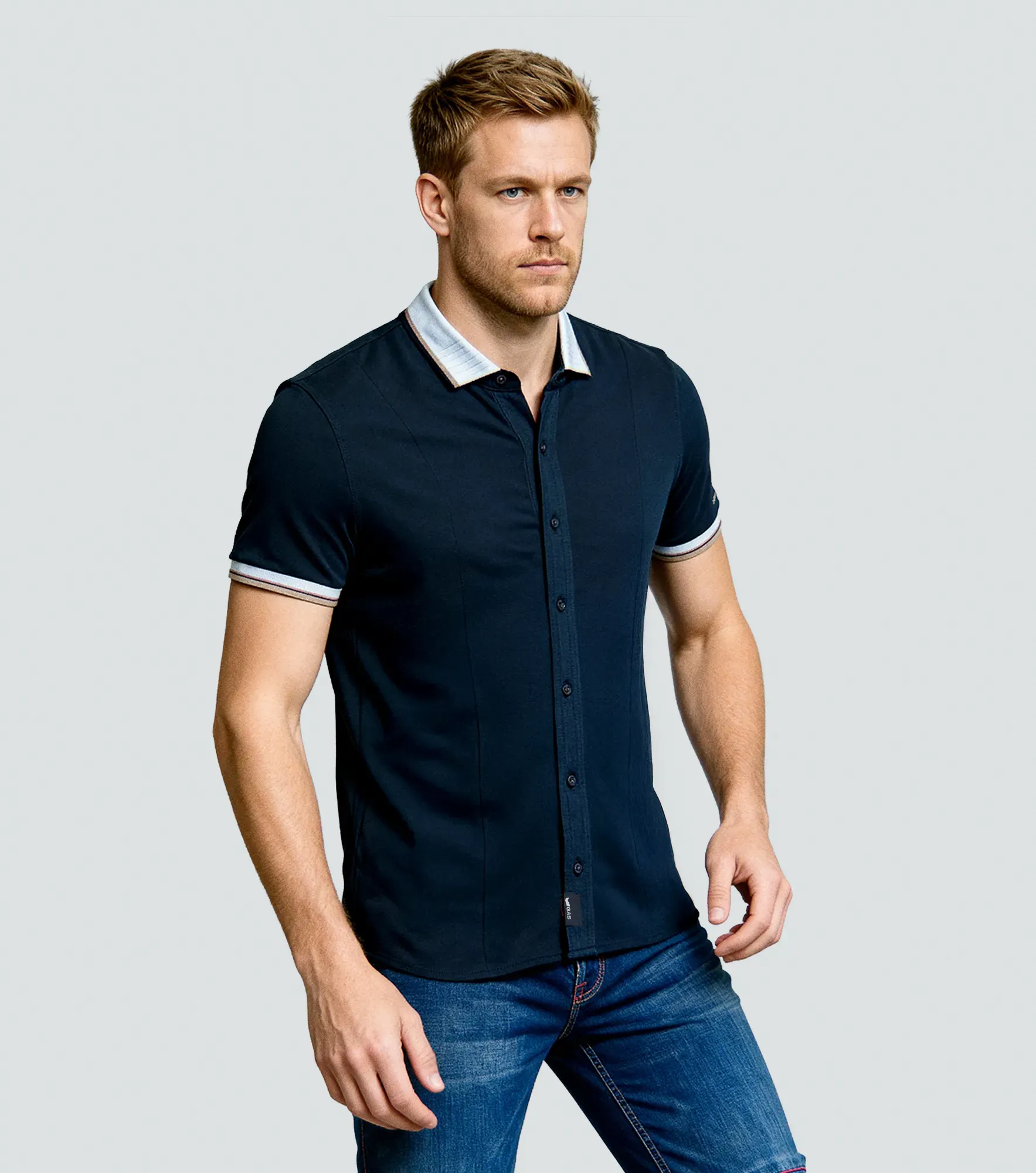 Marcel Camisa Masculina Gas 836493 AO