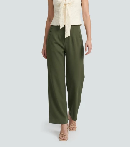 Pantalon Para Mujer Daniela Unicolor DerekVD