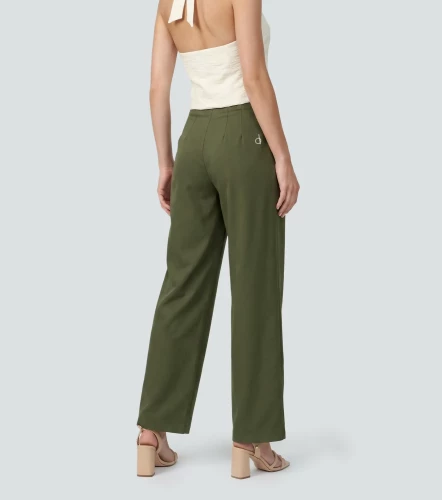Pantalon Para Mujer Daniela Unicolor DerekVD
