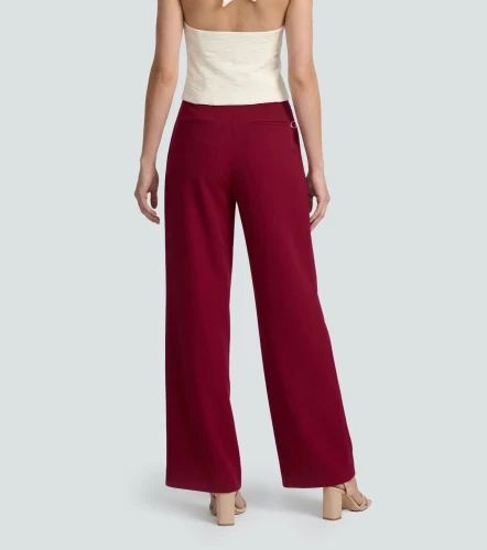Pantalon Para Mujer Daniela Unicolor DerekVT