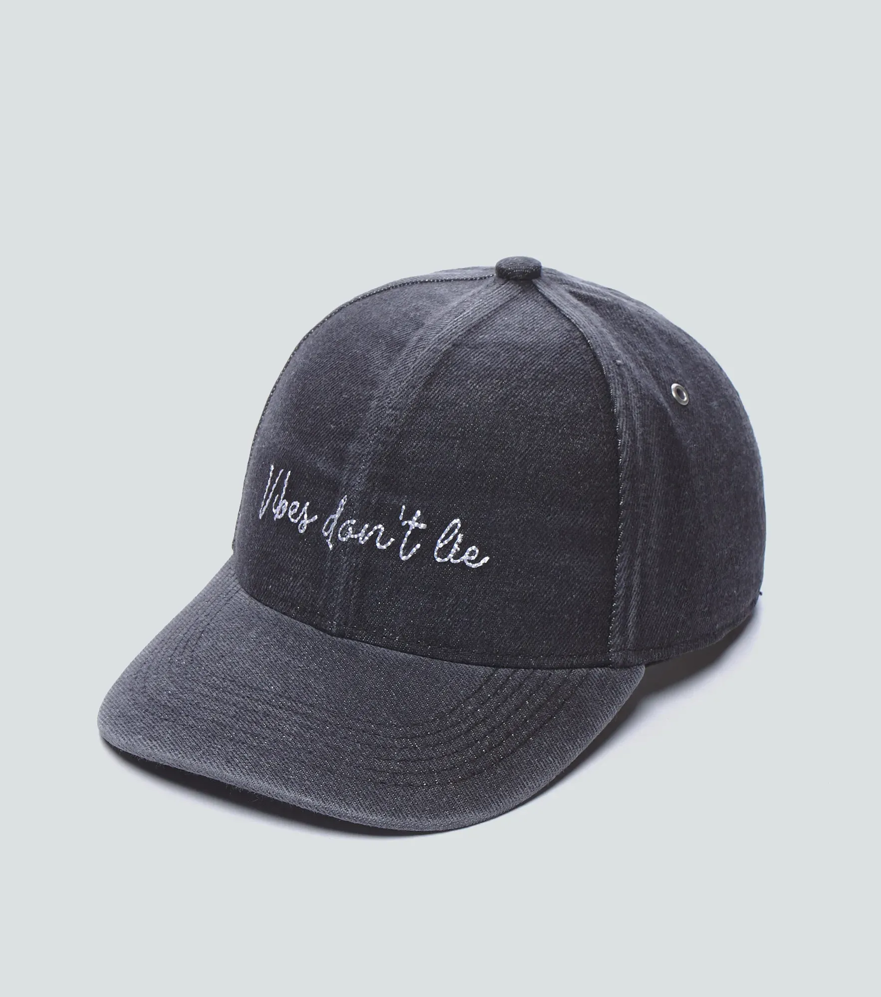 Soil Gorra En Denim Bordada TyperGO