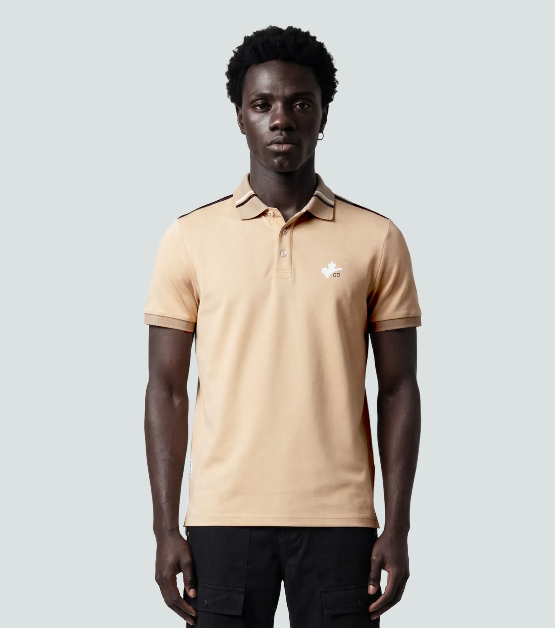 Sotir Polo Slim Masculina Groggy 836873 BG
