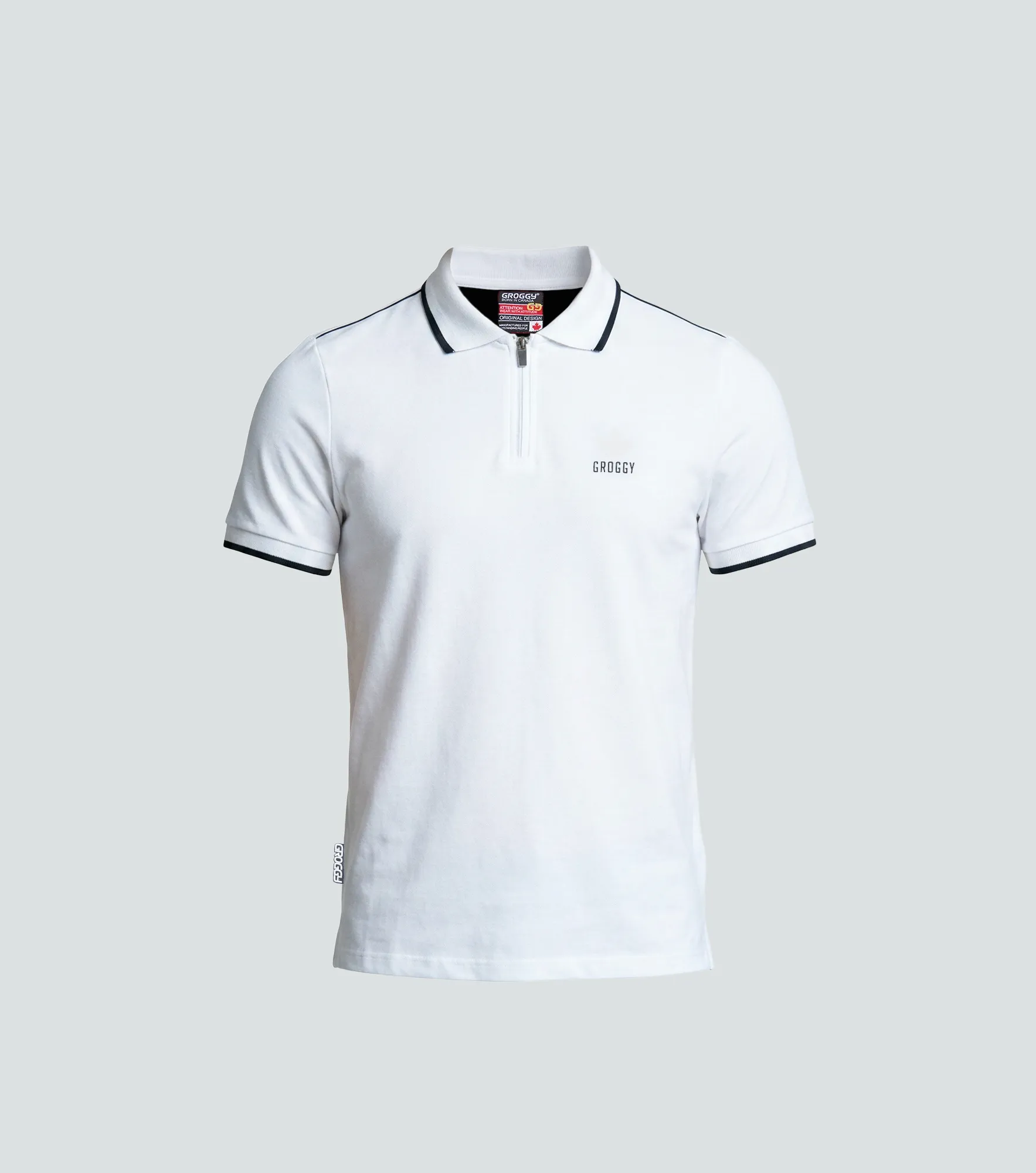 Vasil Polo Slim Masculina Groggy 836870 BL