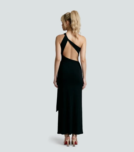Vestido Largo Unicolor DerekNG