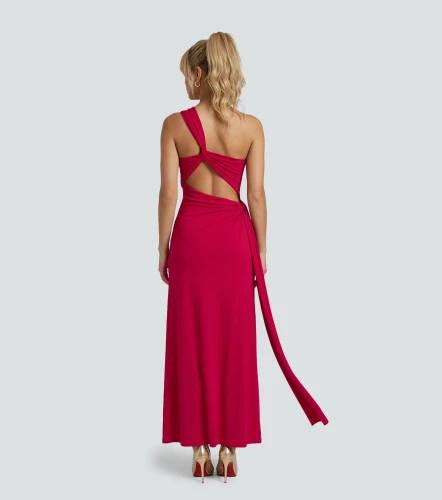 Vestido Largo Unicolor DerekRJ