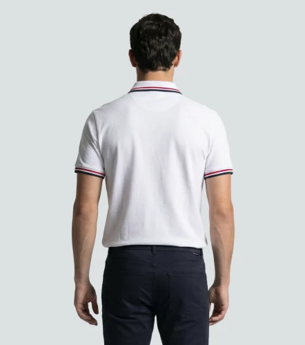Vikor Polo Slim Fit Masculina GasBL