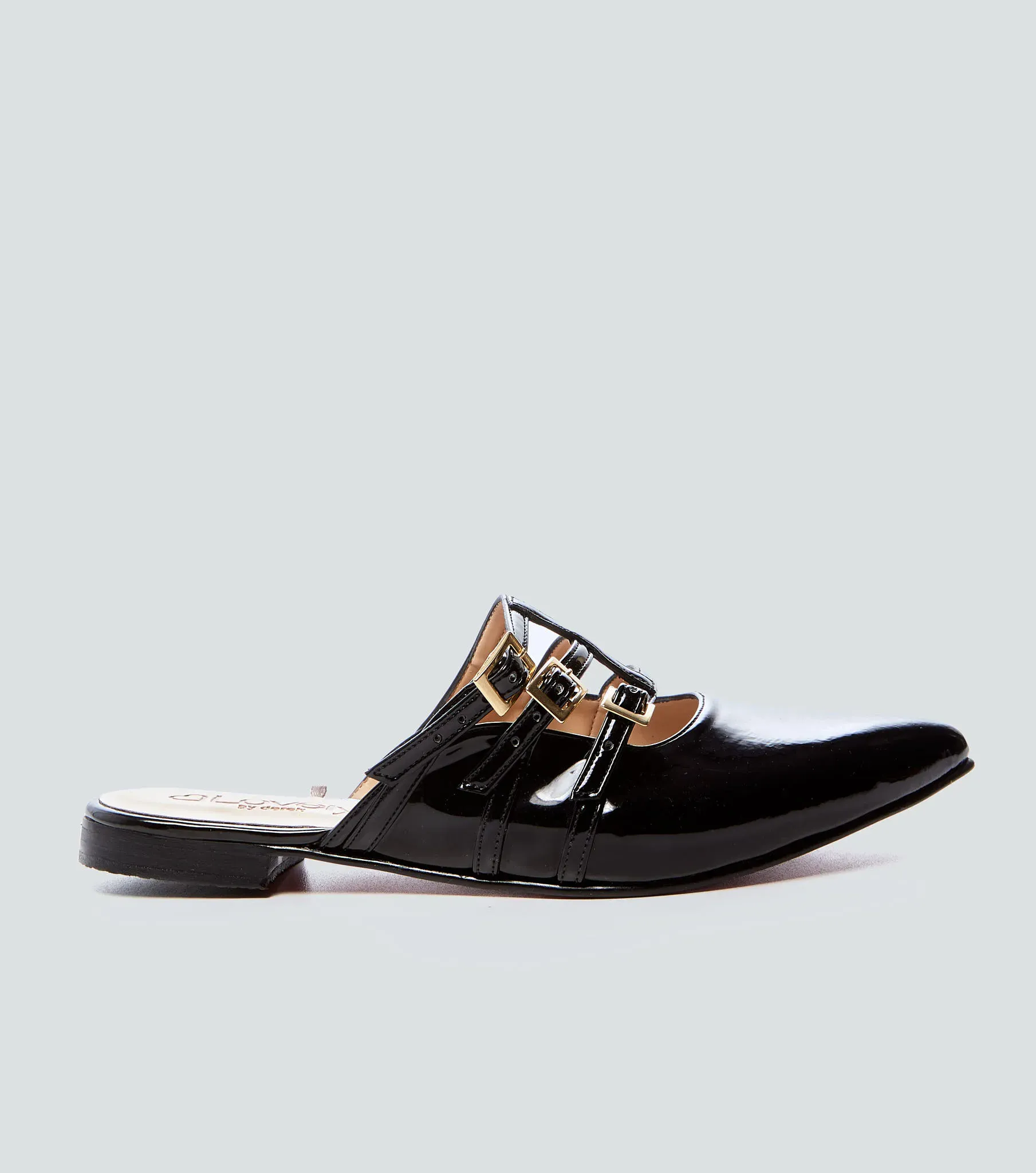 Zueco Plano Tipo Mules Para Mujer Julia Derek LovelyNG