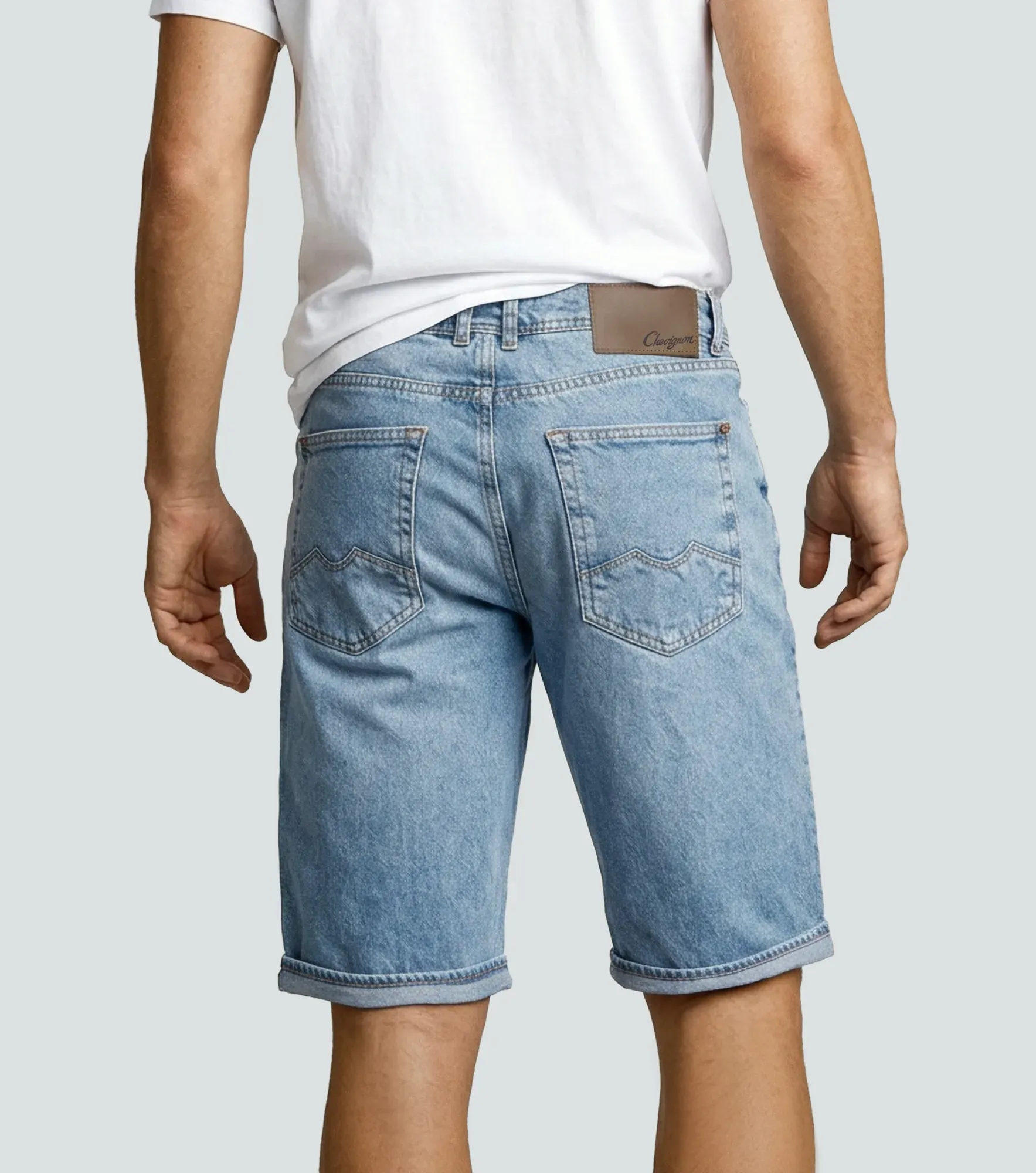 Bermuda Chevignon Denim Tono Medio 132649 AZ