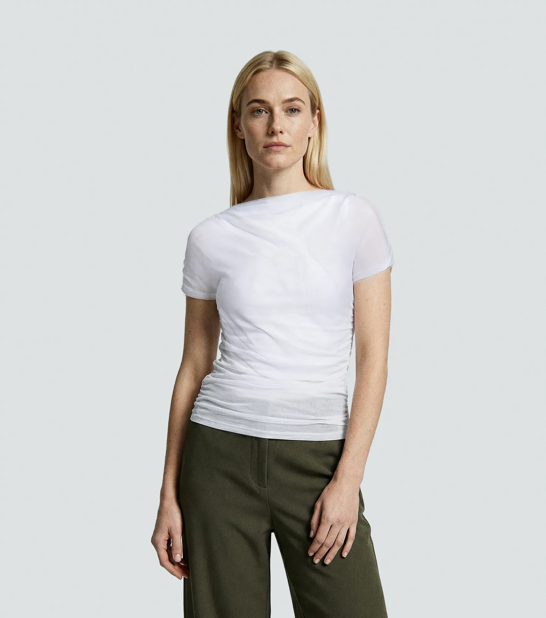 Blusa Para Mujer En Mesh Nova Derek Lovely 837776 BL