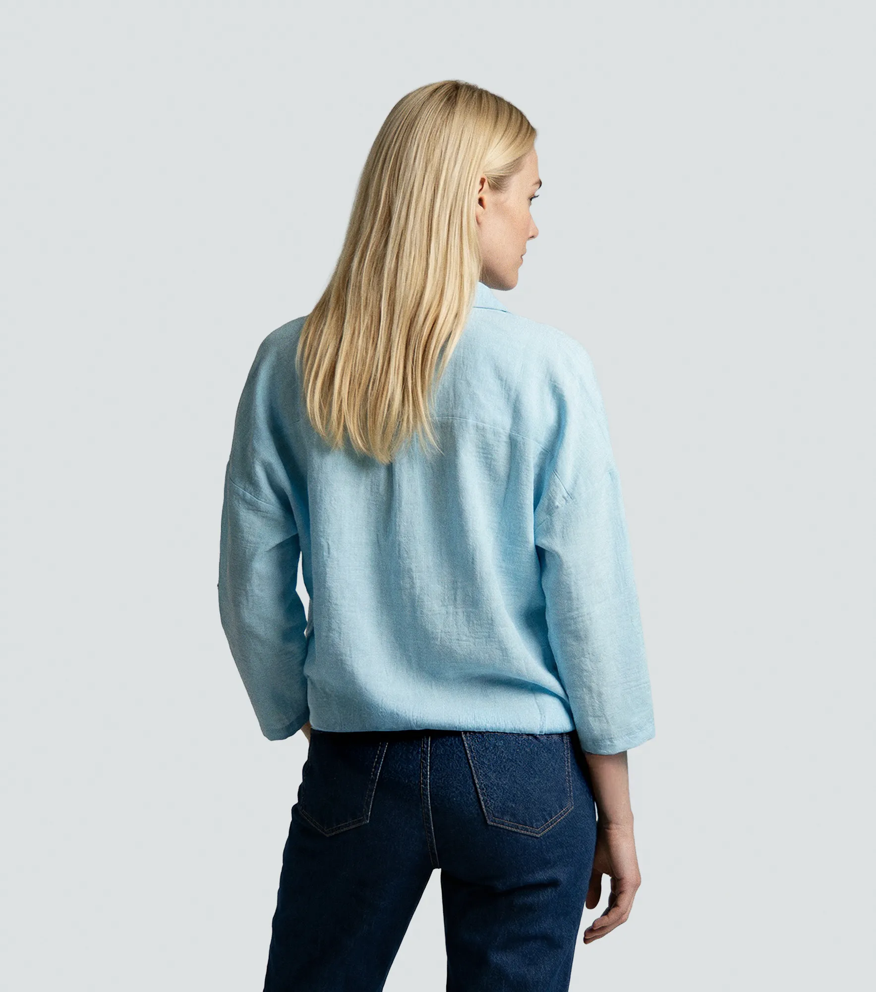 Blusa Para Mujer Manga Larga Unicolor Derek 834867 AC