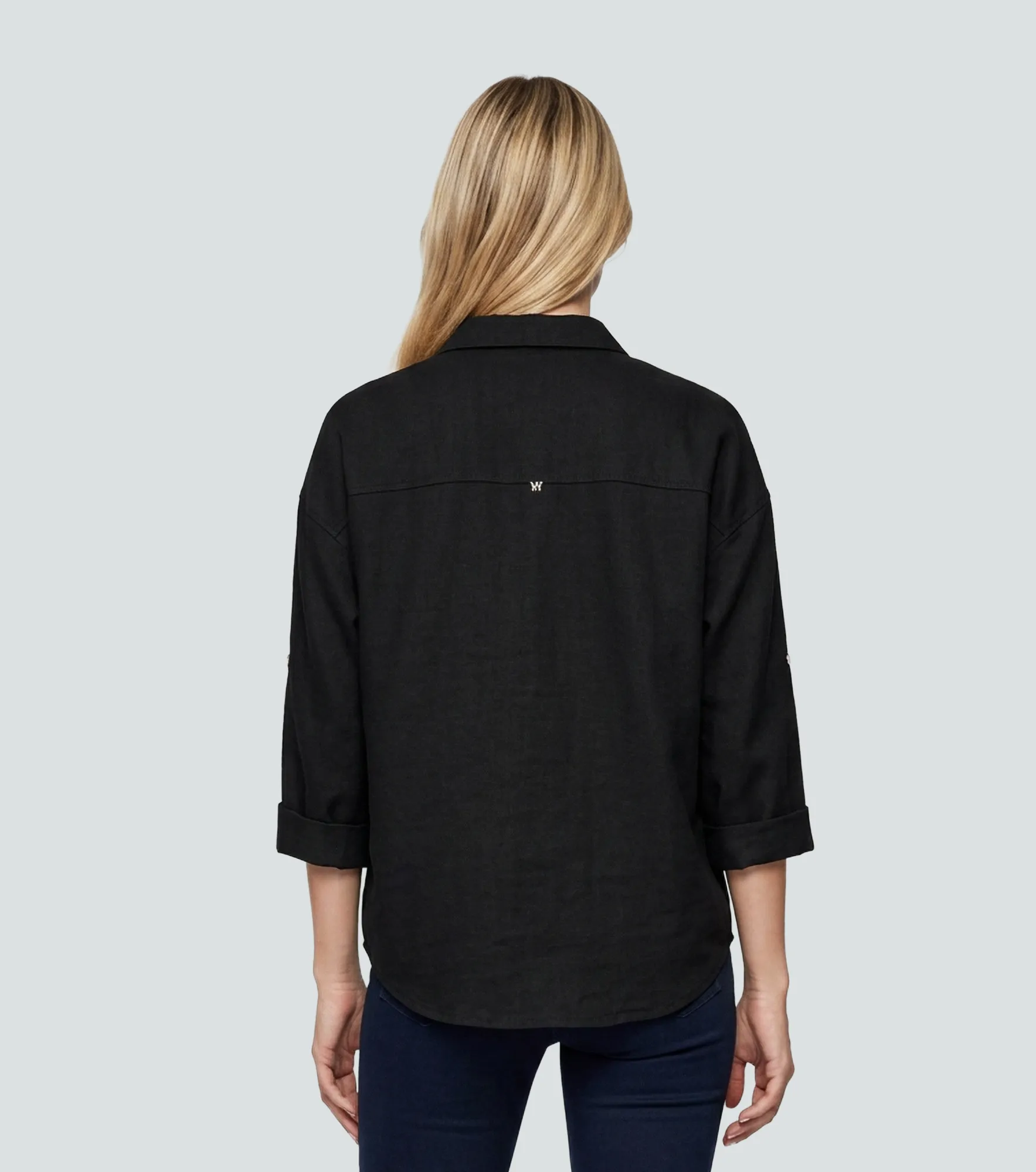 Blusa Para Mujer Manga Larga Unicolor Derek 834867 NG