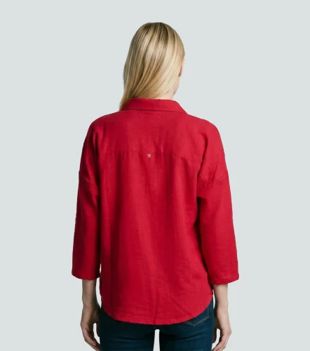 Blusa Para Mujer Manga Larga Unicolor DerekRJ
