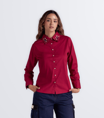 Camisera Para Mujer Manga Larga Esmeralda DerekRJ