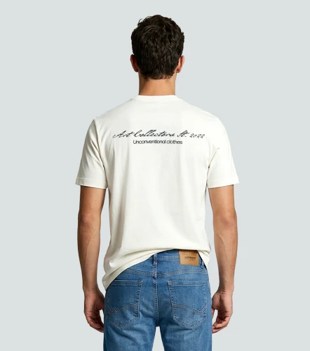Camiseta Art Dist Unusual Ivory T ShirtCR
