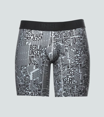 Carlos Boxer Microfibra Estampado De Letras UnserBL