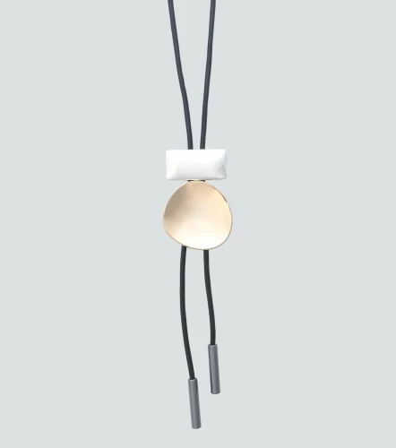 Collar Largo En Tiras Con Dije Ajustable DerekDO