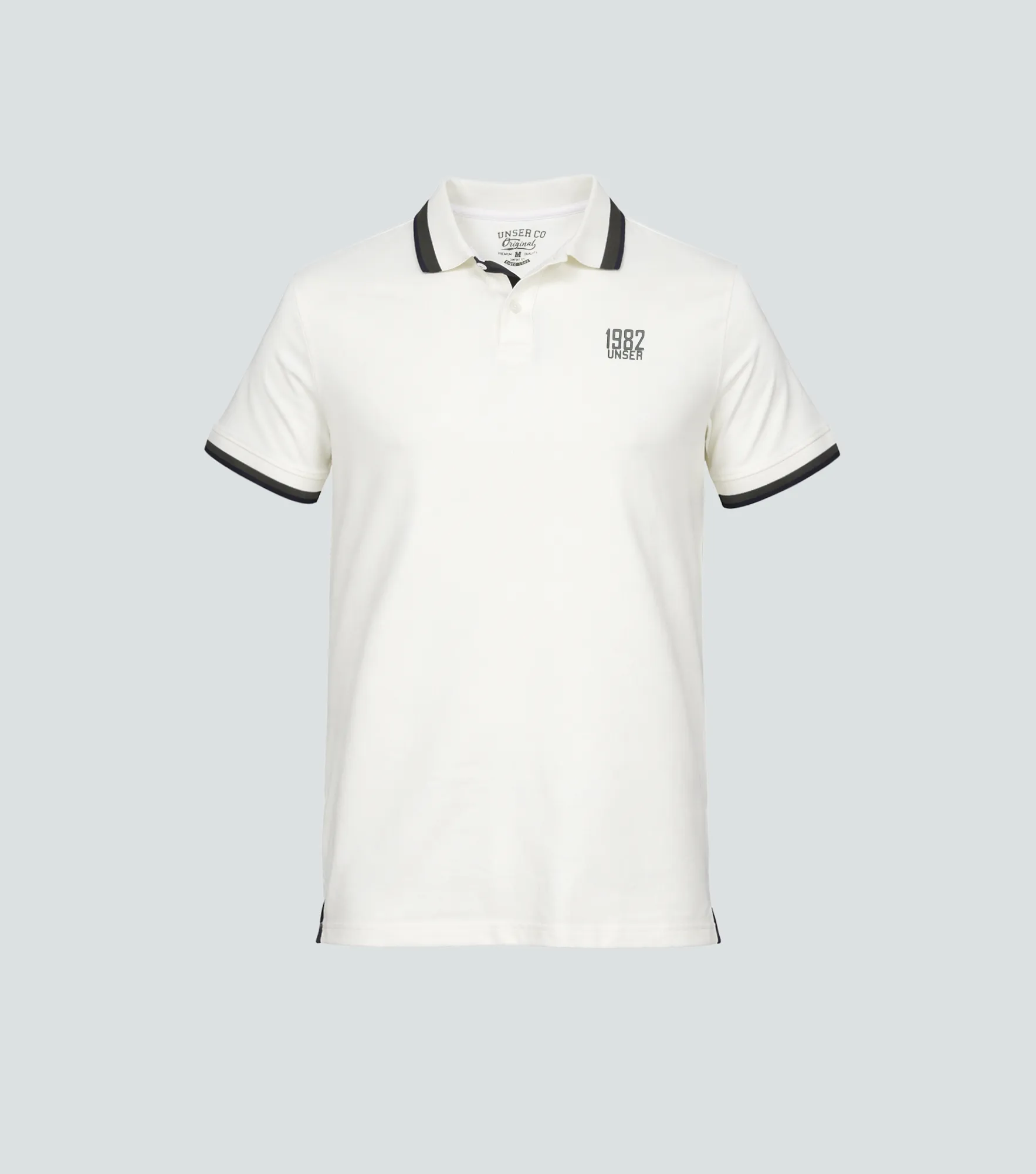 Comfort Yesid Polo Para Hombre Unicolor Manga Corta Unser 832980 AR