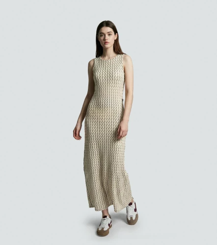 Dalia Vestido Relaxed Manga Sisa Largo TyperKQ